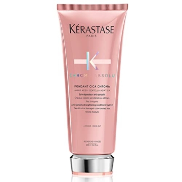 Kerastase Chroma Absolu Cica Chroma Strengthening Conditioner | For Sensitized or Damaged Color-Trea...