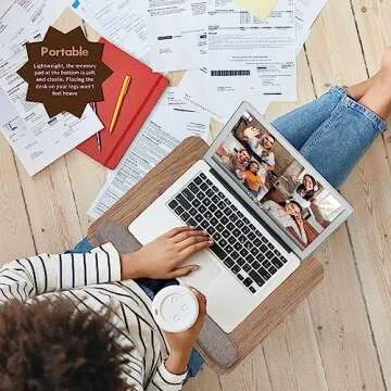 GhostFire Lap Desk: Portable Multi-Use Work Table