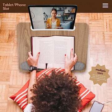 GhostFire Lap Desk: Portable Multi-Use Work Table