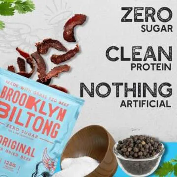Brooklyn Biltong Air Dried Beef Jerky - Gluten Free Snack