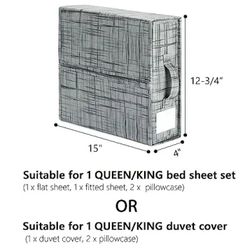 Effortless Organization with SheetCube Bed Sheet Organizers