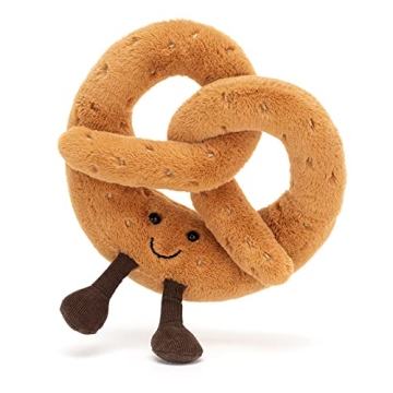 Jellycat Amuseables Pretzel Stuffed Toy - Fun & Unique Gift