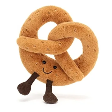 Jellycat Amuseables Pretzel Stuffed Toy - Fun & Unique Gift