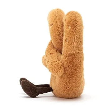 Jellycat Amuseables Pretzel Stuffed Toy - Fun & Unique Gift