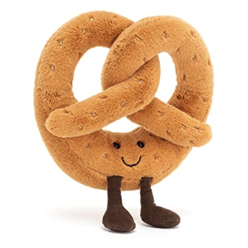Jellycat Amuseables Pretzel Stuffed Toy - Fun & Unique Gift