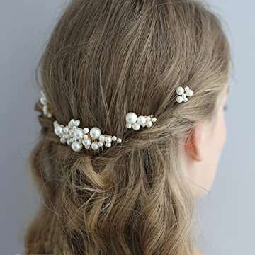Elegant 26 Pack Gold Bridal Hair Accessories for Weddings