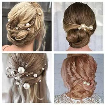 Elegant 26 Pack Gold Bridal Hair Accessories for Weddings