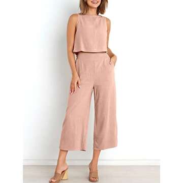 ANRABESS 2 Piece Summer Outfits for Women - Stylish & Comfortable