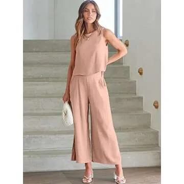ANRABESS 2 Piece Summer Outfits for Women - Stylish & Comfortable