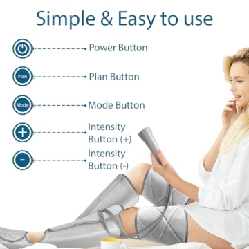 Leg Massager for Circulation - Air Compression Relief at Home
