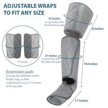 Leg Massager for Circulation - Air Compression Relief at Home
