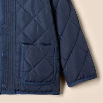 Stylish Midweight Field Jacket for Babies by Sofia Grainge