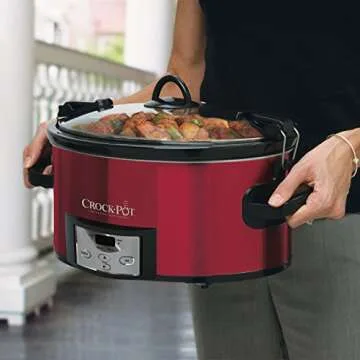 Crock-Pot SCCPVL610-R-A, 6 Qt, Red