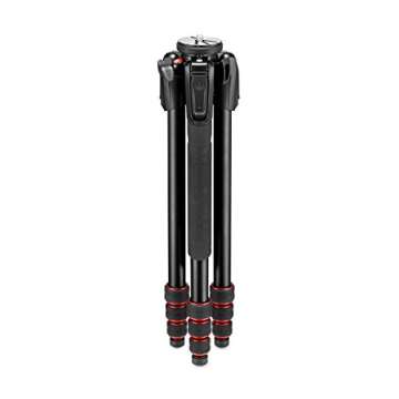 Manfrotto 190 Go! Tripod - 4 Sections, Light & Sturdy