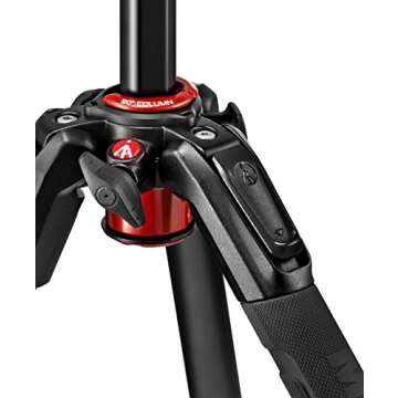 Manfrotto 190 Go! Tripod - 4 Sections, Light & Sturdy