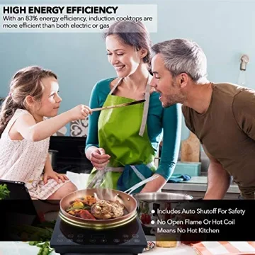 Nuwave Pro Chef Induction Cooktop Portable Powerful 1800W