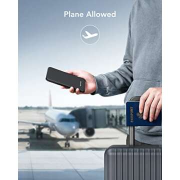 Charmast 26800mAh Slim Portable Charger Power Bank, 15W Fast Charging Battery Pack, Travel Essentials Compatible with iPhone 16/16 Pro/16 Pro Max, iPhone15/14/13/12 Series, iPad, Samsung etc