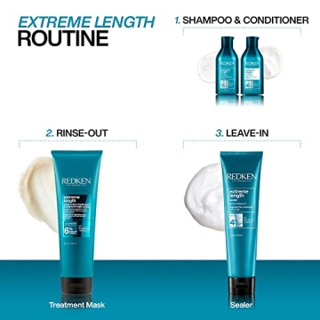 Redken Extreme Length Shampoo for Stronger Hair Growth