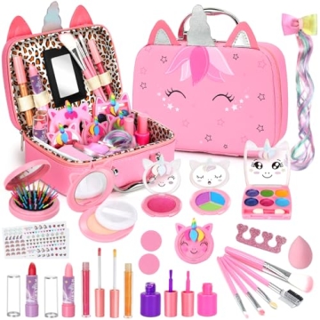 Washable Kids Makeup Set for Little Girls Toys