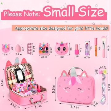 Washable Kids Makeup Set for Little Girls Toys