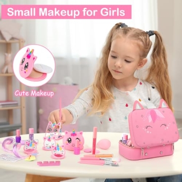 Washable Kids Makeup Set for Little Girls Toys