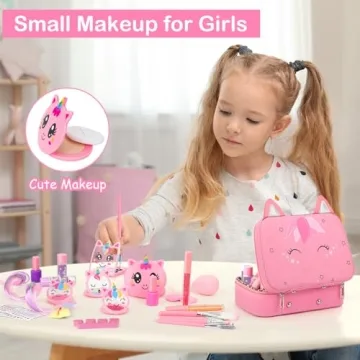 Washable Kids Makeup Set for Little Girls Toys