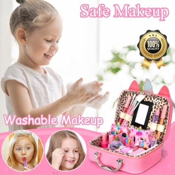 Washable Kids Makeup Set for Little Girls Toys