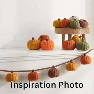 Discover Whimsical Knit Pumpkins for Fall Decor