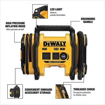 DEWALT 20V MAX Inflator with Battery & Charger Kit