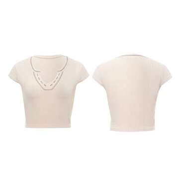 Cute Womens Y2K Crop Top - Kawaii Punk Graphic Tee