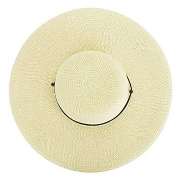 Ivory Women's Summer Sun Hat - Stylish UV Protection