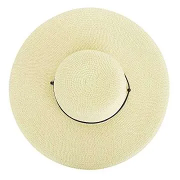 Ivory Women's Summer Sun Hat - Stylish UV Protection