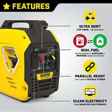 Champion 2000-Watt Dual Fuel Portable Inverter Generator