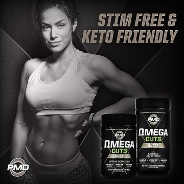 PMD Sports Omega Cuts Elite - Stimulant-Free Fat Loss Supplement