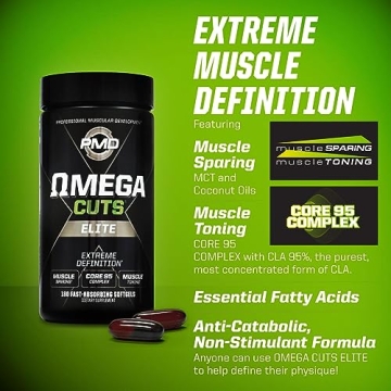 PMD Sports Omega Cuts Elite - Stimulant-Free Fat Loss Supplement