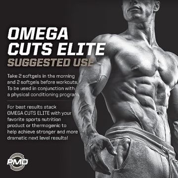 PMD Sports Omega Cuts Elite - Stimulant-Free Fat Loss Supplement
