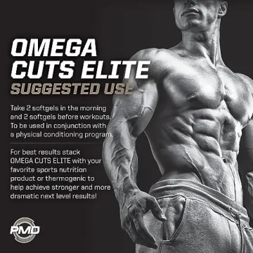 PMD Sports Omega Cuts Elite - Stimulant-Free Fat Loss Supplement