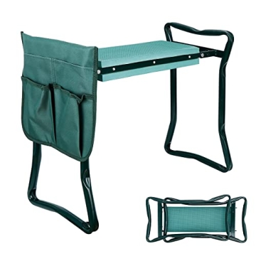 Folding Garden Kneeler and Seat | Comfortable Gardening Support