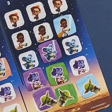 Hasbro Gaming Yahtzee Jr. Star War: Young Jedi Adventures Edition Board Game for Kids | Ages 4+ | 2-4 Players | Counting and Matching Games for Preschoolers