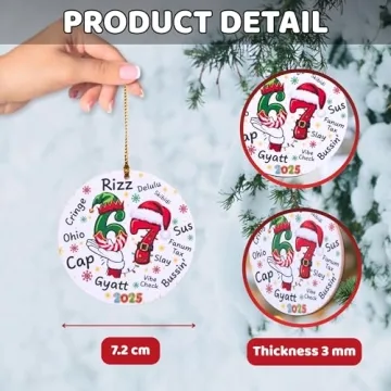 67 Funny Christmas Meme Ornament for Teens and Kids