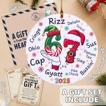 67 Funny Christmas Meme Ornament for Teens and Kids