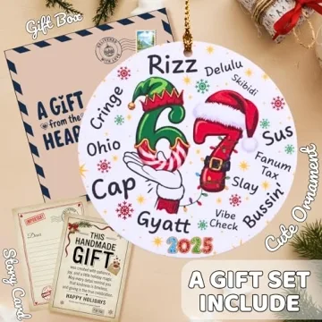 67 Funny Christmas Meme Ornament for Teens and Kids