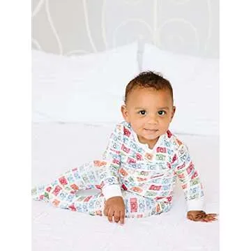 Magnetic Me Baby Footie Pajamas Soft Modal Sleepwear