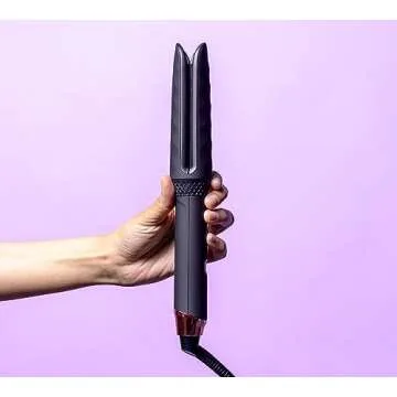 SUTRA Professional Styling Wand | 2-in-1 Hair Straightener/Flat Iron, and Curling Iron, Curl, Wave, or Straighten Hair, 4 Heat Settings, 1-inch, Black,1 Count (Pack of 1)