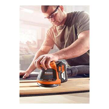 Ridgid R8606B Cordless Random Orbit Sander - Power & Precision