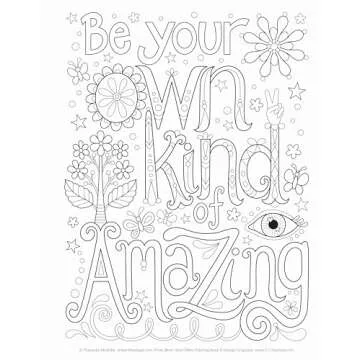 More Good Vibes Coloring Book for Uplifting Fun