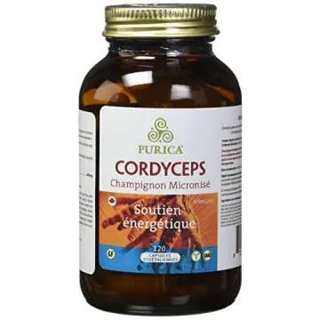 PURICA Cordyceps Micronized Mushrooms for Vitality