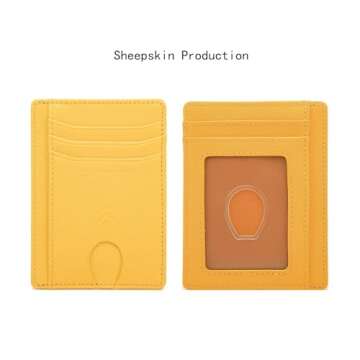 CANETN KENR Slim Minimalist Wallet | RFID Blocking & Stylish Efficiency