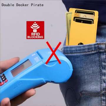 CANETN KENR Slim Wallet - RFID Blocking & Stylish Convenience