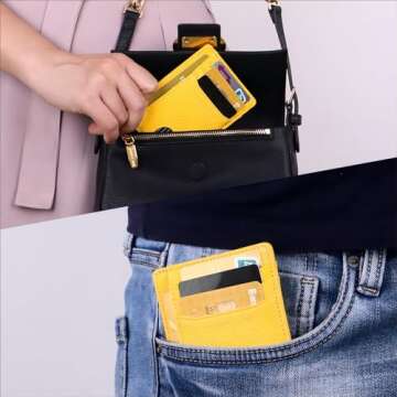 CANETN KENR Slim Wallet - RFID Blocking & Stylish Convenience